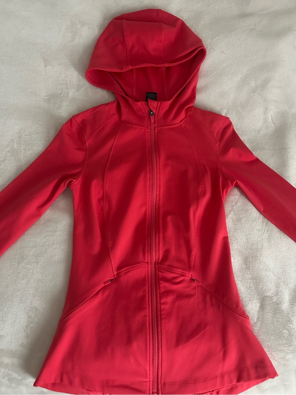 Hot pink yoga jacket